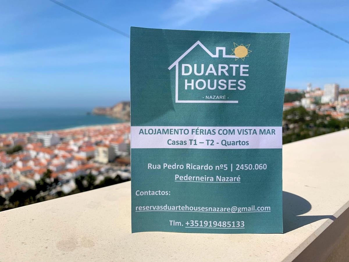 Duarte Houses - Casa T1 - com vista mar Nazaré Exterior foto